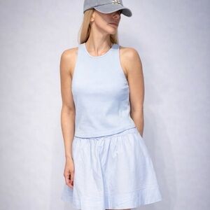 Free People Sky Blue Sleeveless Ensemble